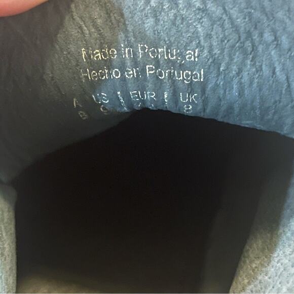 Aldo Black Suede Grey Trim Lace Up Chukka Boots 9 Classic Office - Picture 6 of 7